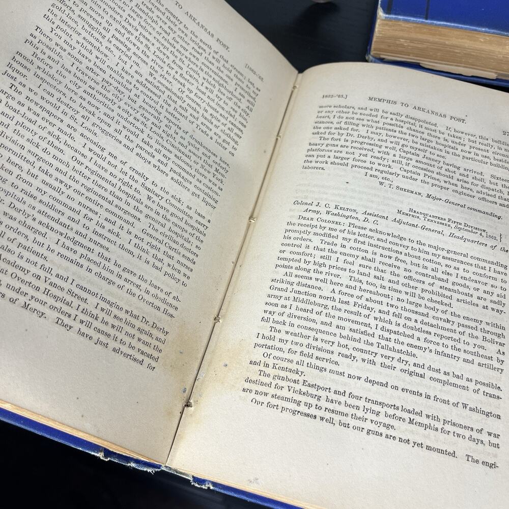 Memoirs of General William T. Sherman 2 vol. First Edition 1875 - Picture 16 of 16